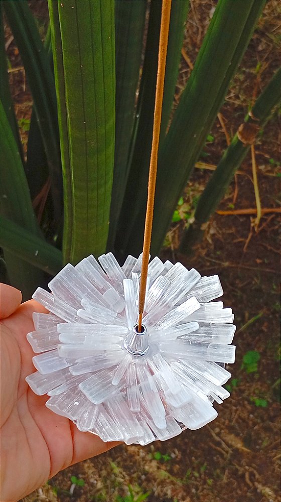 Incensário Selenita