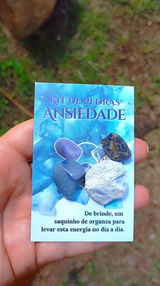 Kit Pedras da Ansiedade