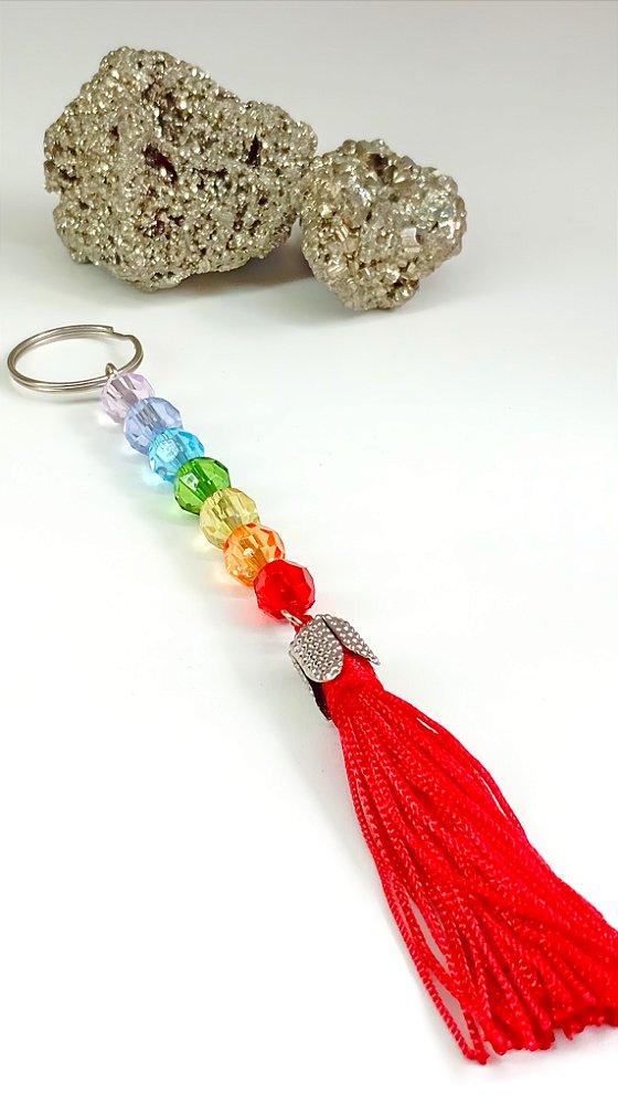 Chaveiro dos 7 Chakras