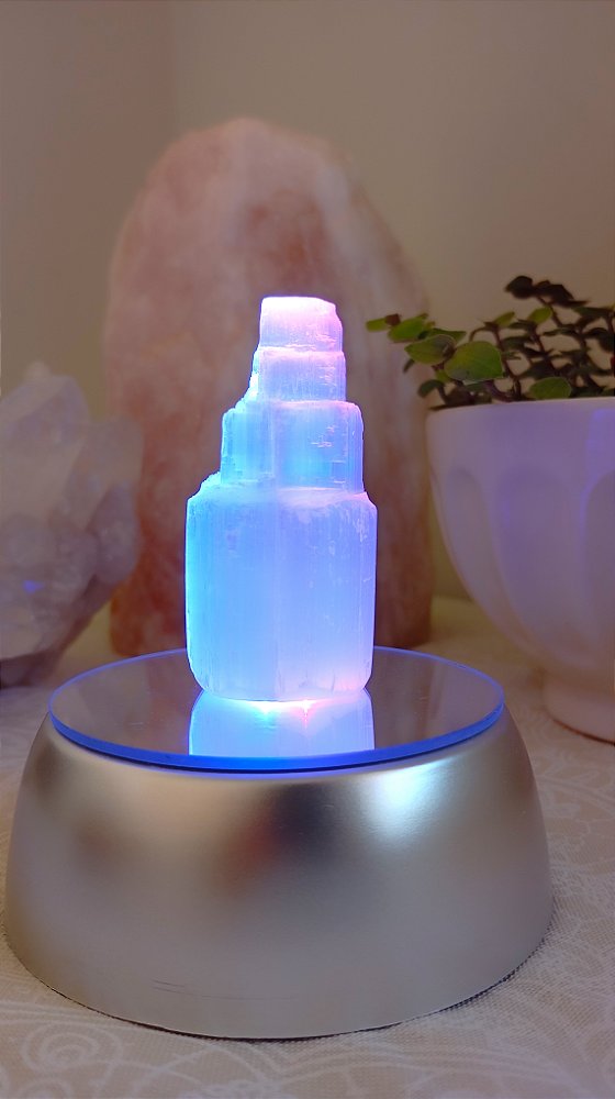 Base Espelhada com Luz de Led