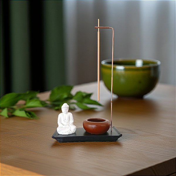 Incensário Invertido com Buda