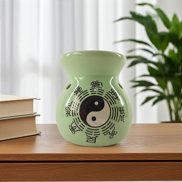 Aromatizador de Ambiente - Baguá Yin & Yang - Verde