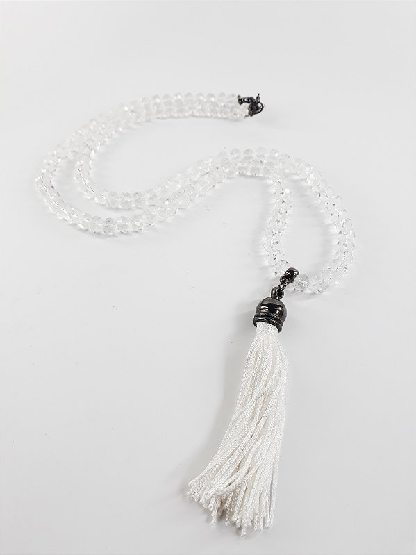 Colar Japamala de Cristal - 108 Contas