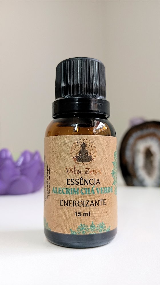 Essência Aromática Alecrim e Chá Verde - 15ml