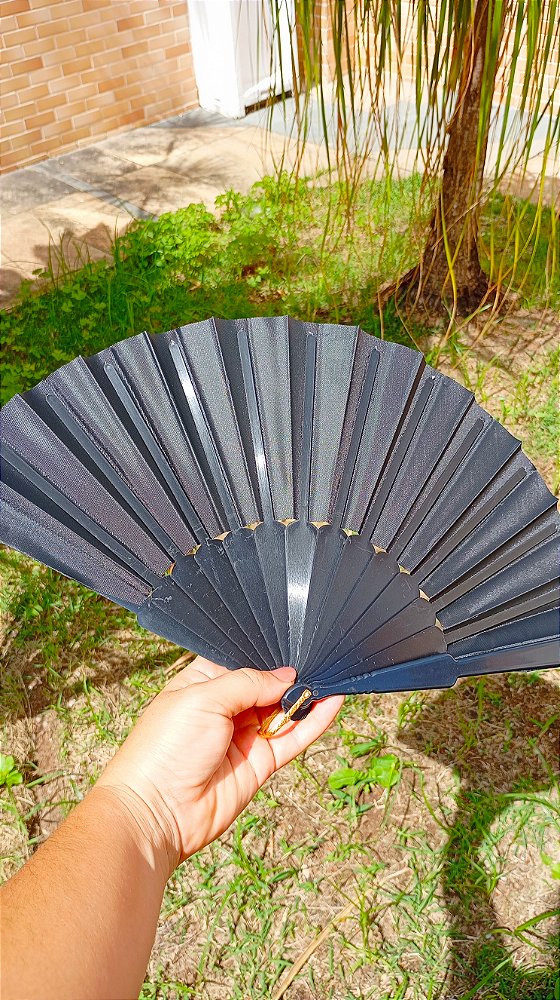 Leque Preto Tradicional