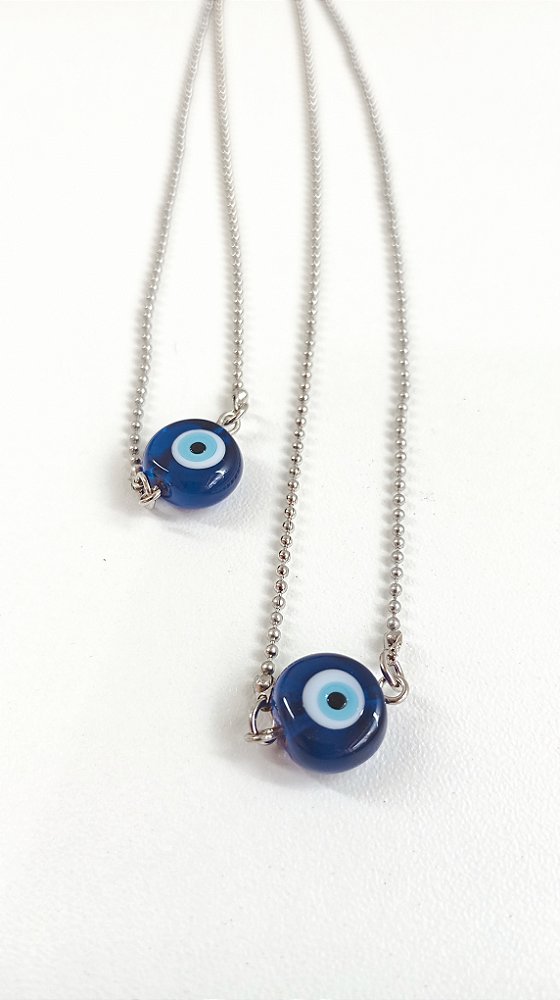 Colar Escapulário Olho Grego