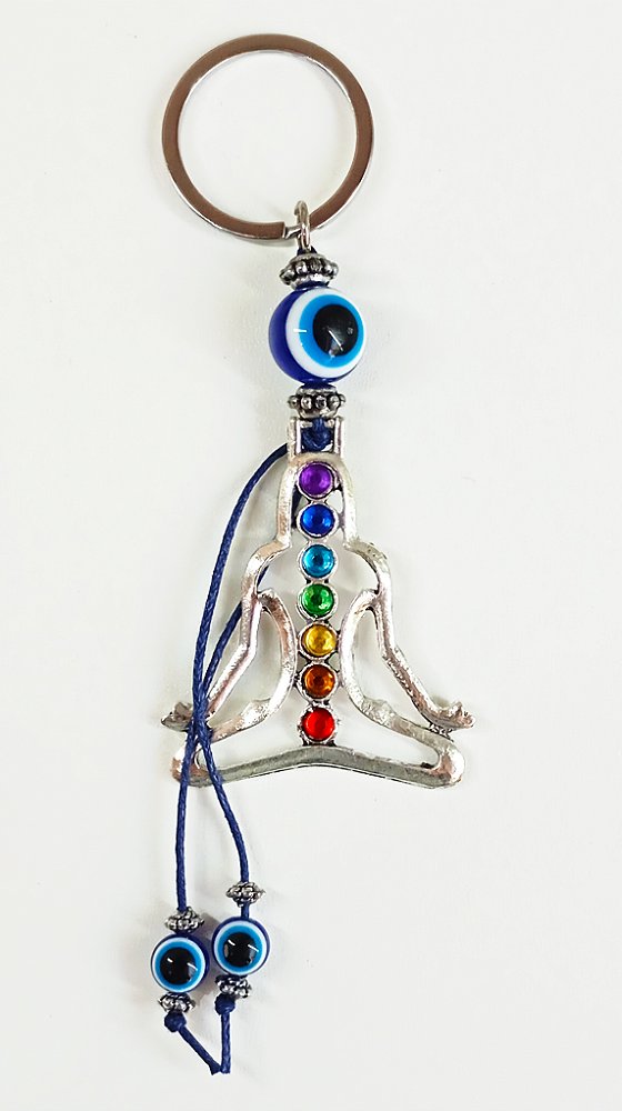 Chaveiro Meditação dos Chakras