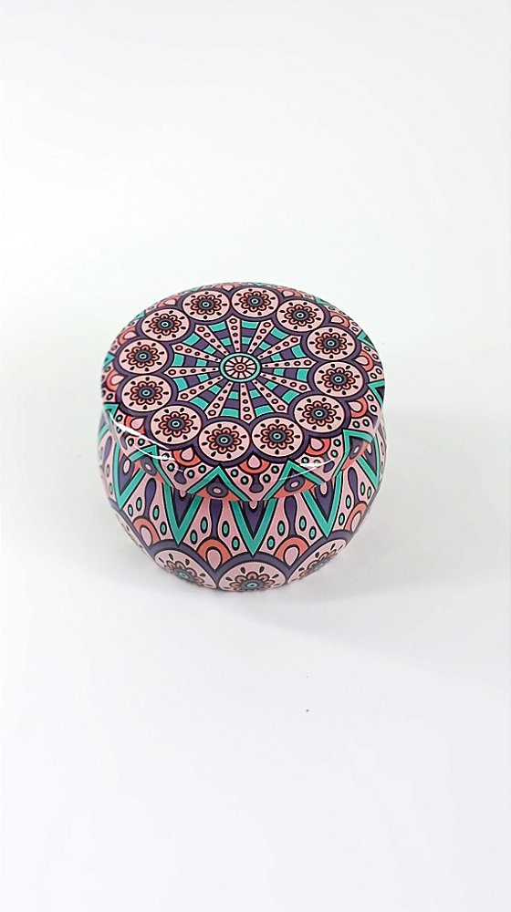 Lata Decorada Mandala