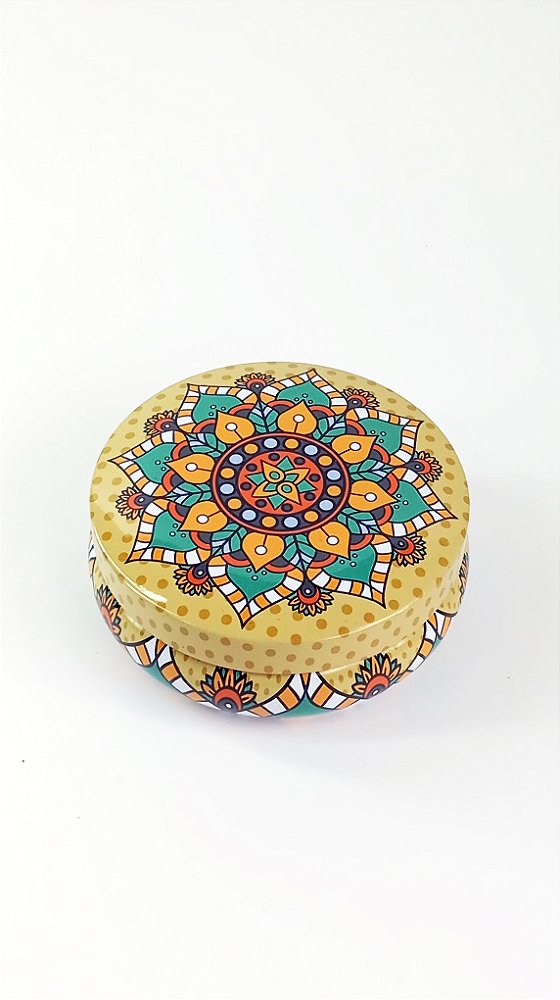 Lata Decorada Mandala