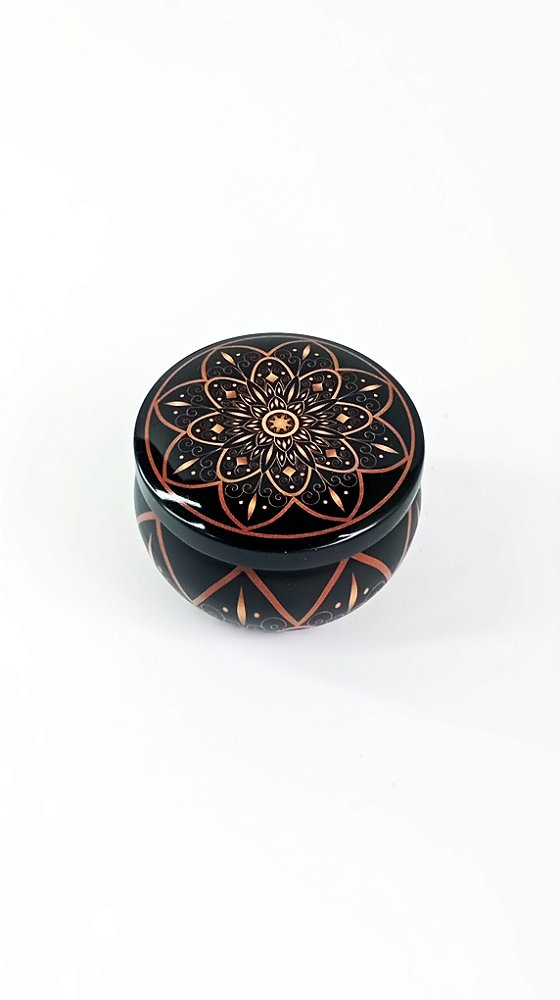 Lata Decorada Mandala