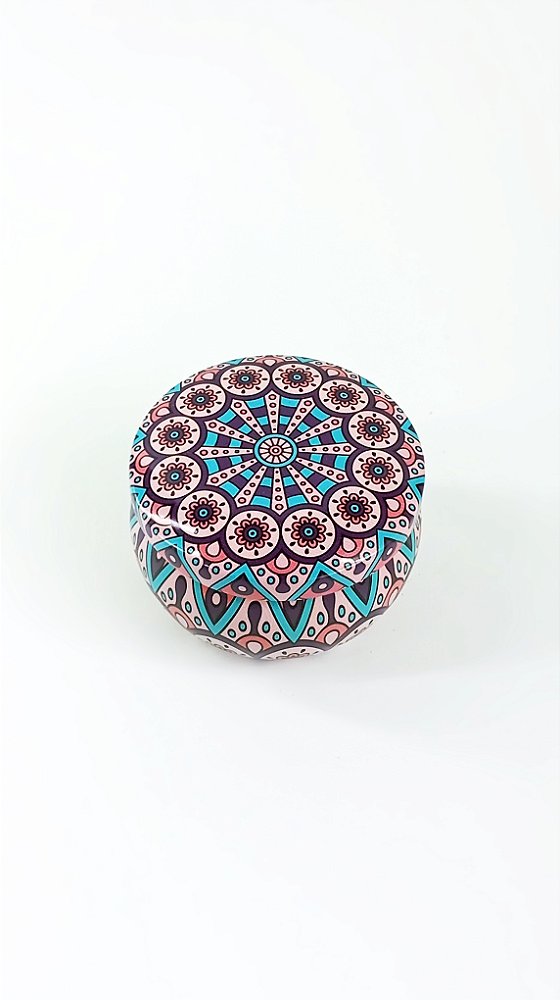 Lata Decorada Mandala