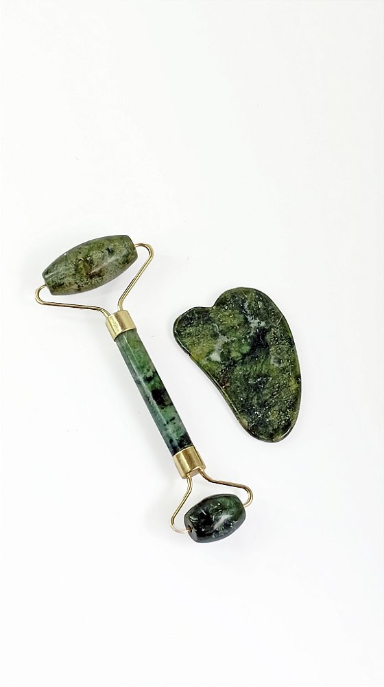 Massageador Facial Jade Rolo