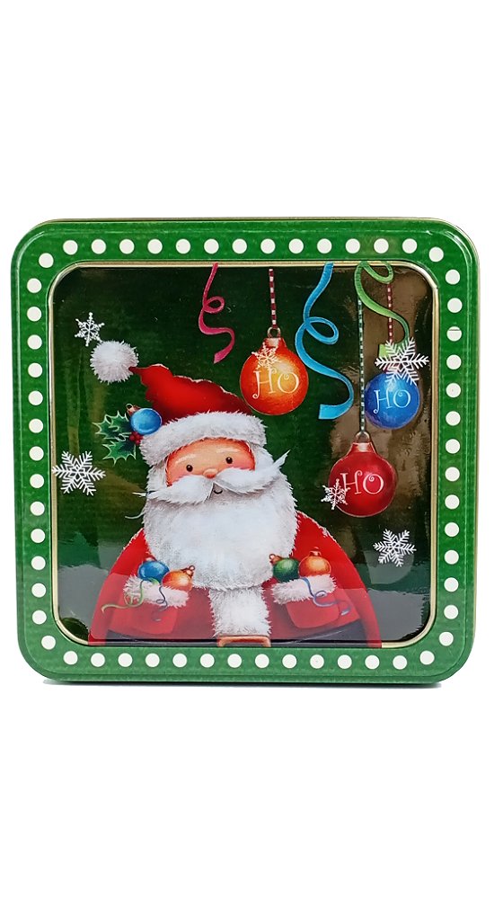 Lata Decorativa de Natal – Embalagem para Presente