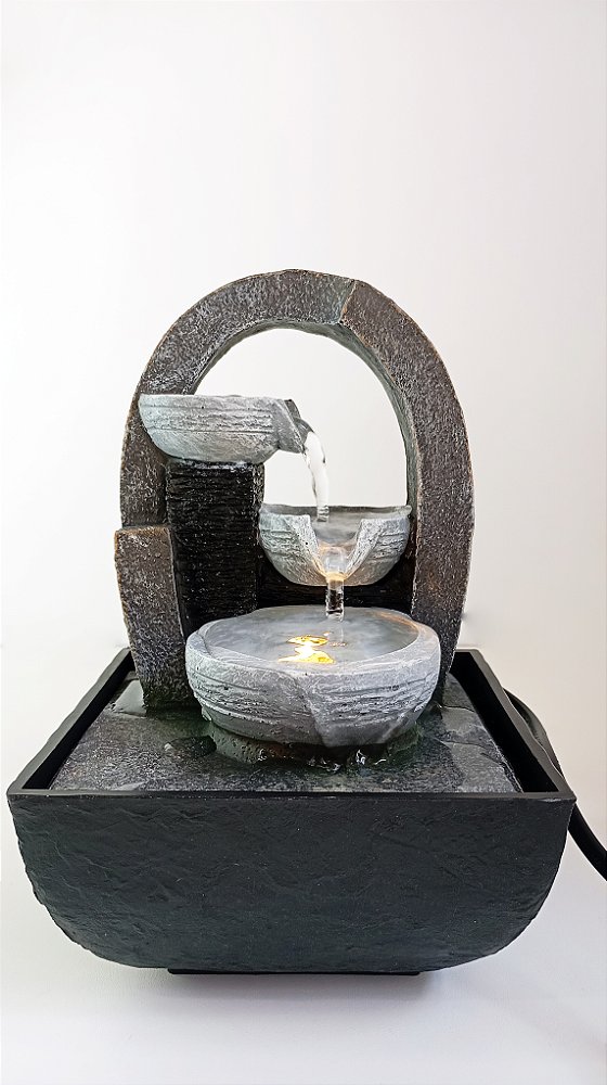 Fonte de Água Decorativa Zen LED