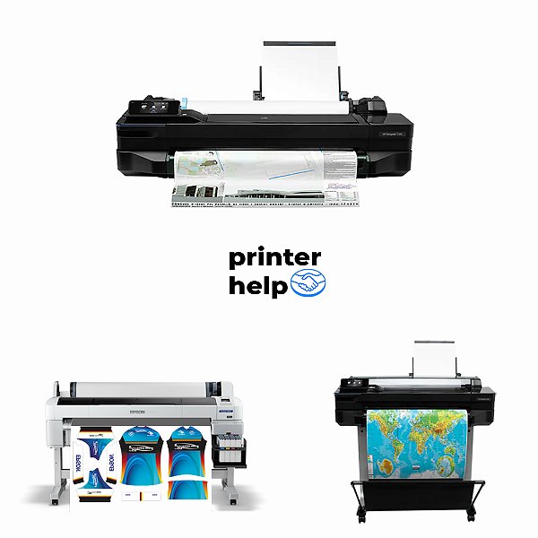 Curso de Manutenção em Impressoras Jato de Tinta A3 + Plotter