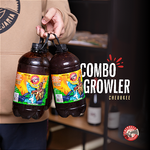 Kit 3 Growler's Pilsen 1,5l (Somente retirada na Fábrica)