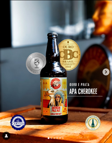Cerveja Cherokee APA 500ML
