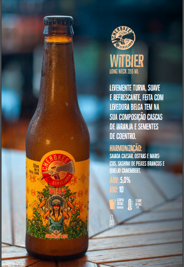 Cerveja Cherokee WITBIER 355ML