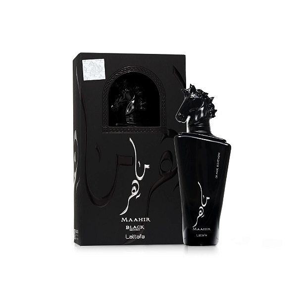Perfume Lattafa Maahir Black EDP Unissex 100ml