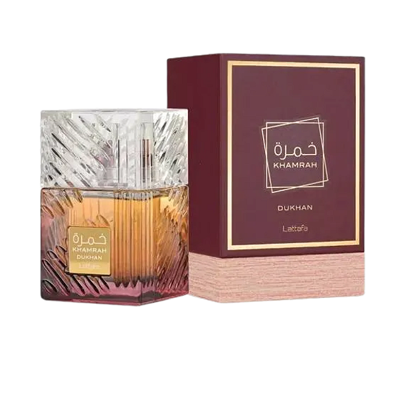 Perfume Lattafa Khamrah Dukhan EDP Masculino 100ml