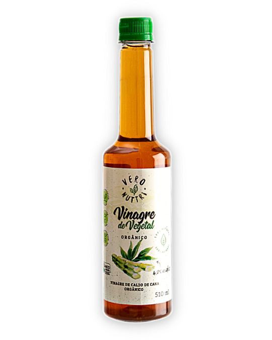 Vinagre de Cana de Açúcar Orgânico 510ml Vero Nuttri