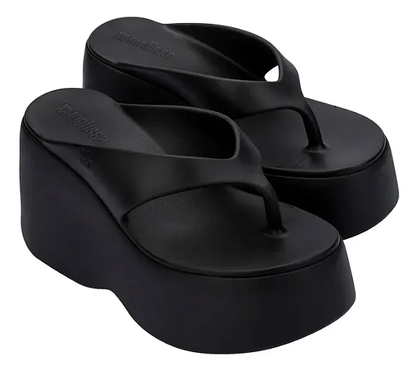 MELISSA FREE THONG WEDGE AD