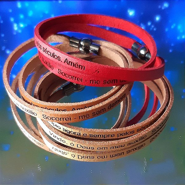 Pulseira Feminina Vinde ó Deus-2 voltas