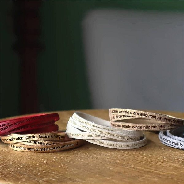 Pulseira Masculina São Jorge -3 voltas