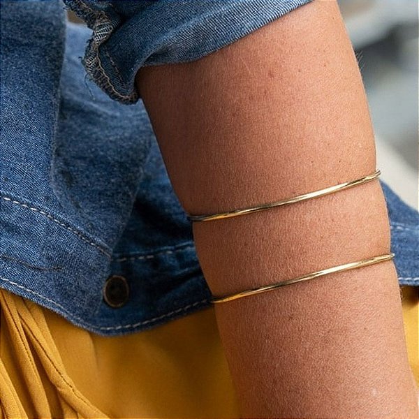 Pulseira Grega Cobre Dourada