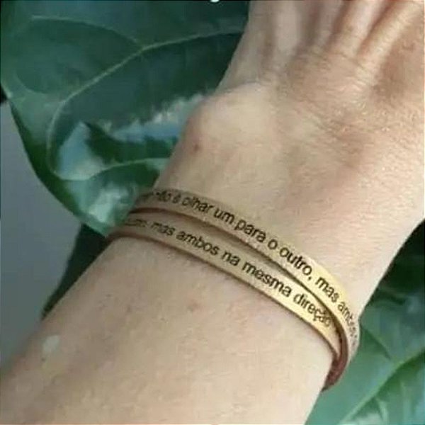 Pulseira Feminina Empatia-2 voltas