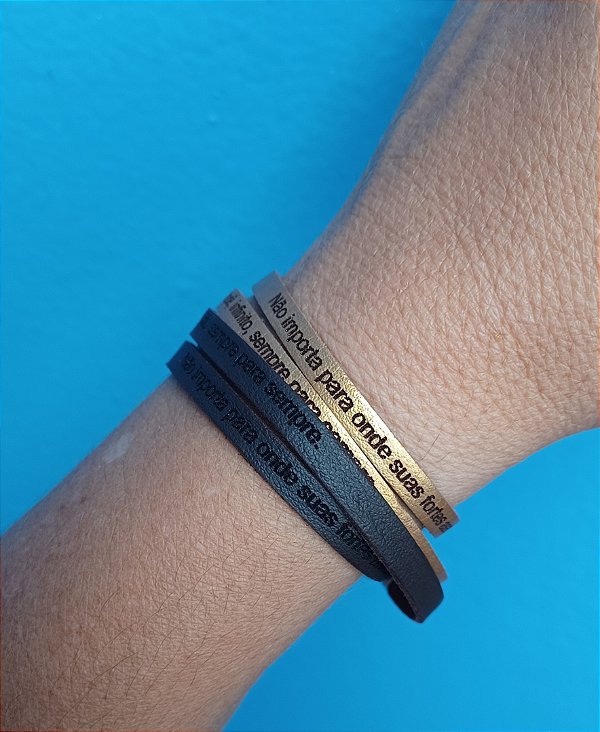 Pulseira Feminina Juntos-2 voltas