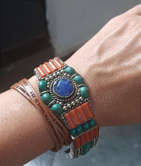 Pulseira Marrocos laranja