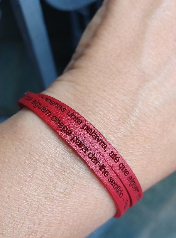 Pulseira Feminina Paulo Coelho- 2 voltas