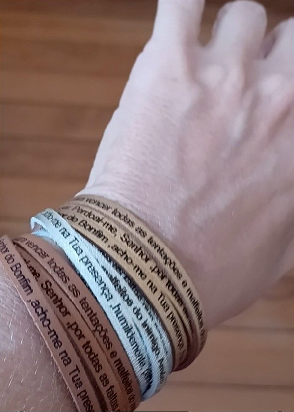 Pulseira Feminina Senhor do Bonfim- 3 voltas