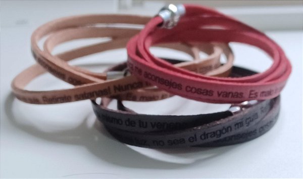 Pulseira Masculina São Bento espanhol- 3 Voltas