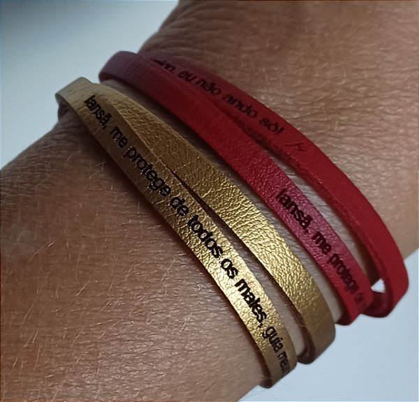 Pulseira Feminina Iansã-2 voltas