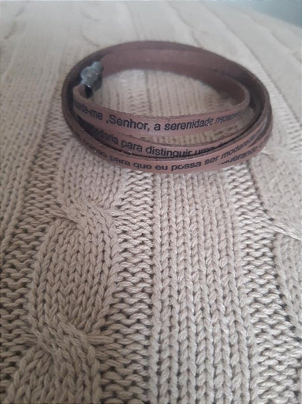 Pulseira Masculina Serenidade-5 voltas