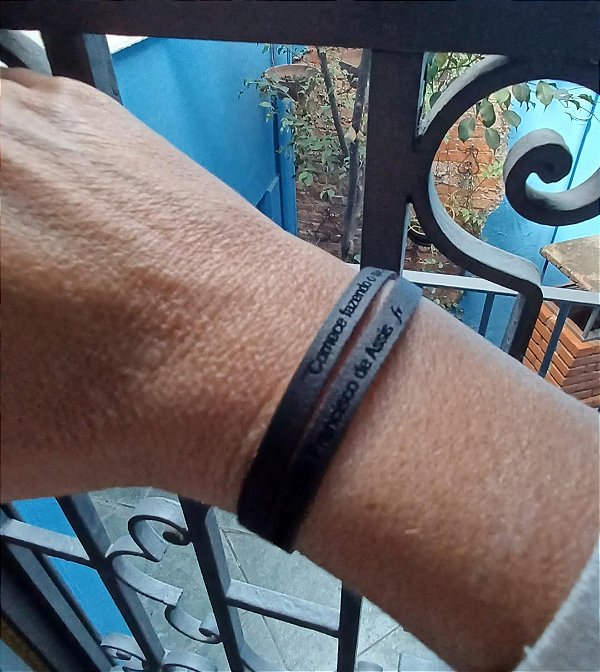 Pulseira Masculina São Francisco de Assis- 2 Voltas