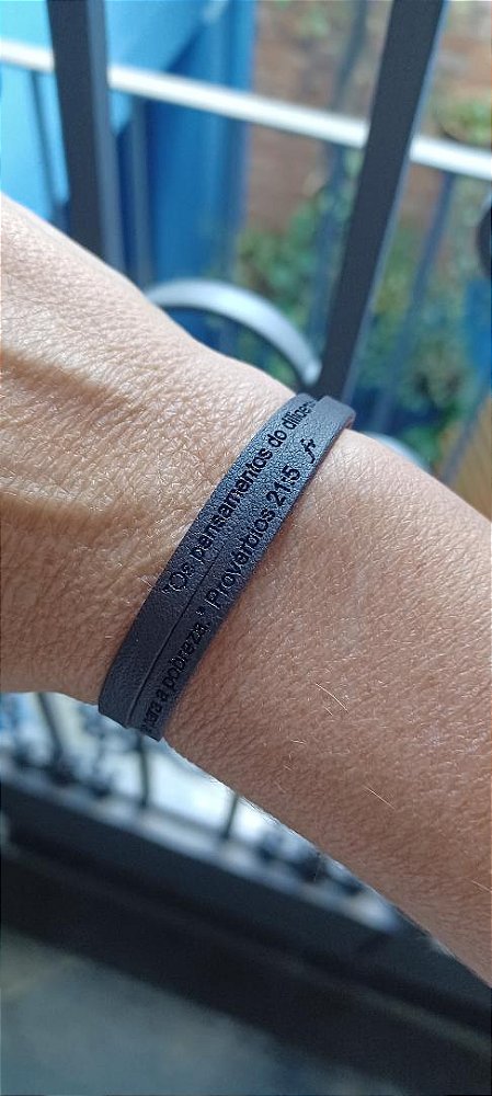 Pulseira Masculina P 21:5 - 2 Voltas