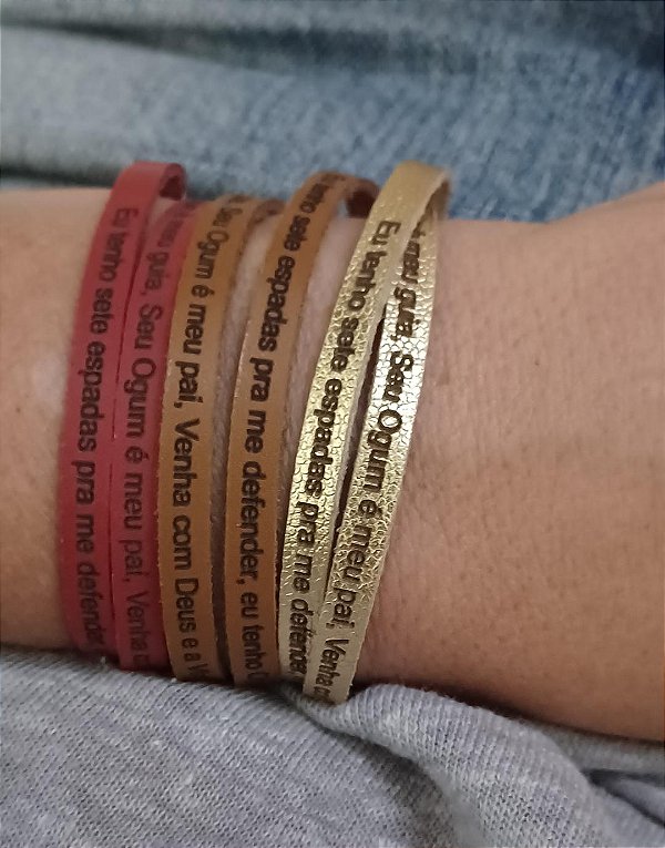 Pulseira Feminina Ogum-2 voltas