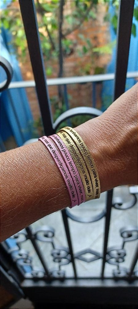 Pulseira Feminina Tempo-2 voltas