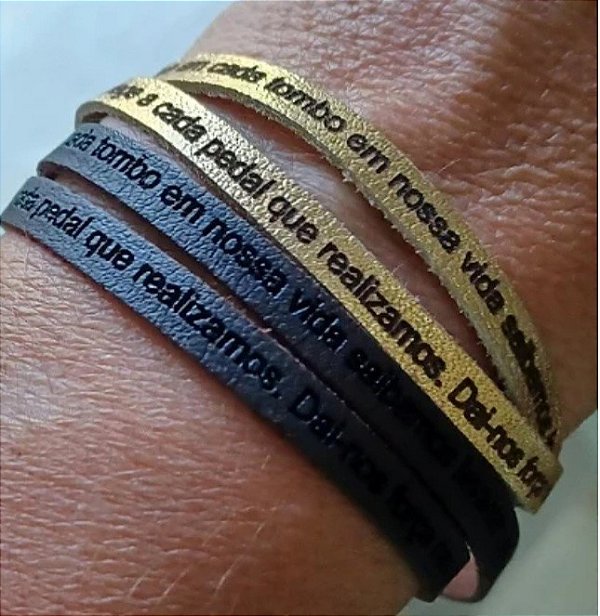 Pulseira Masculina Ciclista- 2 Voltas