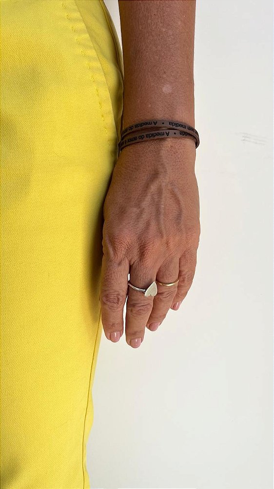 Pulseira Feminina  Amor - 2 voltas