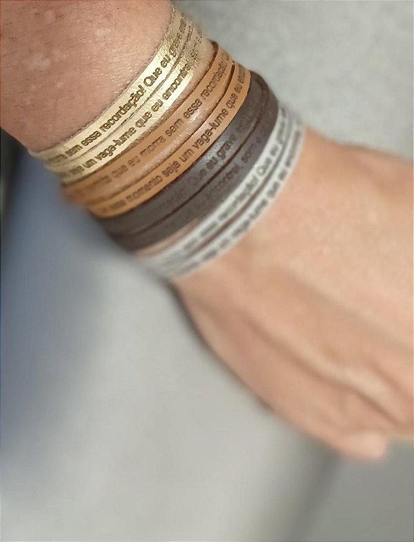 Pulseira Feminina Vagalume-2 voltas