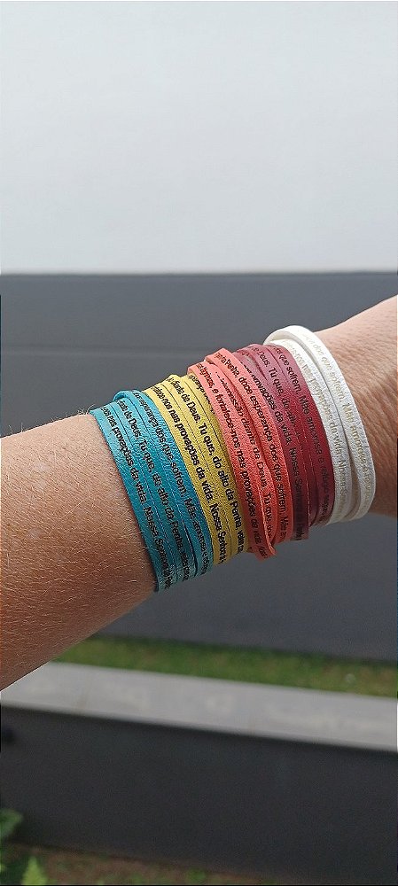 Pulseira Feminina N Sra da Penha- 3 voltas