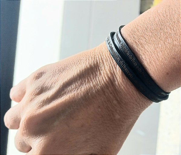 Pulseira Masculina Bezerra de Menezes - 3 voltas