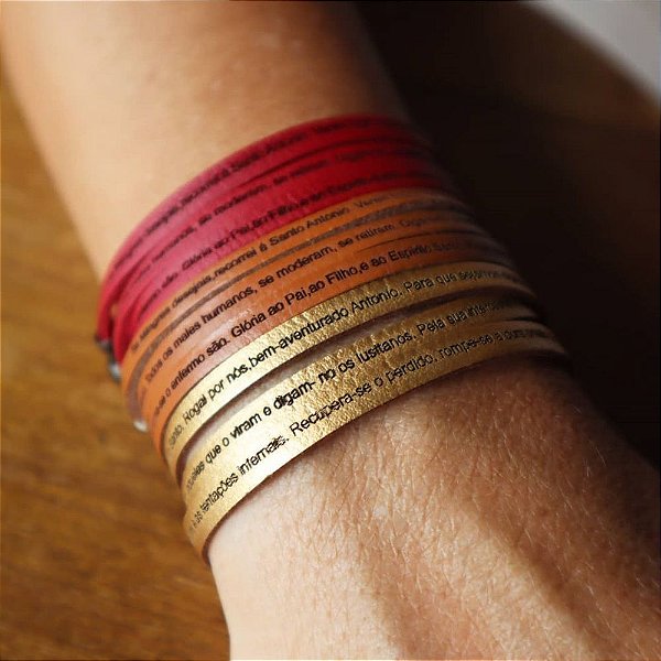 Pulseira Feminina Credo-3 voltas