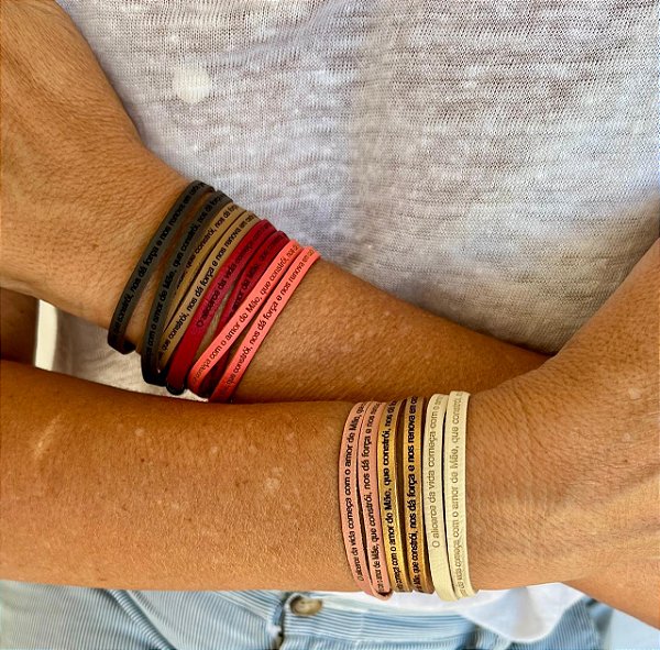 Pulseira Feminina Mãe-2 voltas