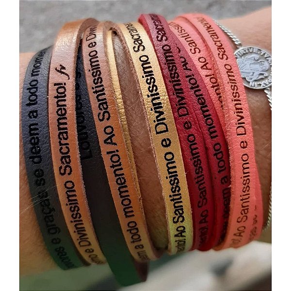 Pulseira Feminina Aclamação ao Santíssimo- 2 voltas