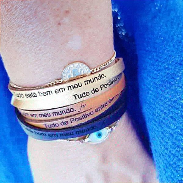 Pulseira Feminina Positivo- 2 voltas